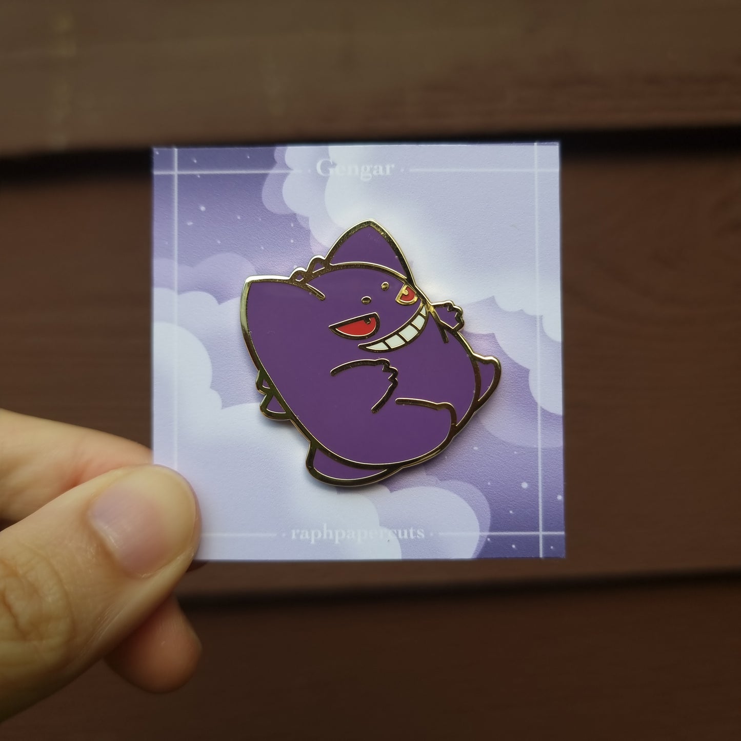 Gengar Enamel Pin