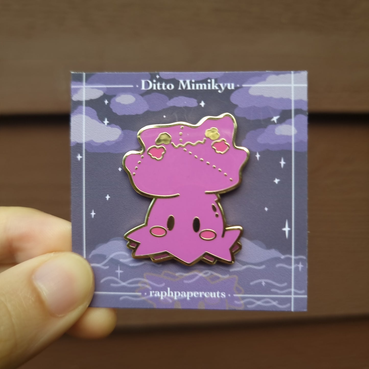 Mimikyu Ditto Enamel Pin