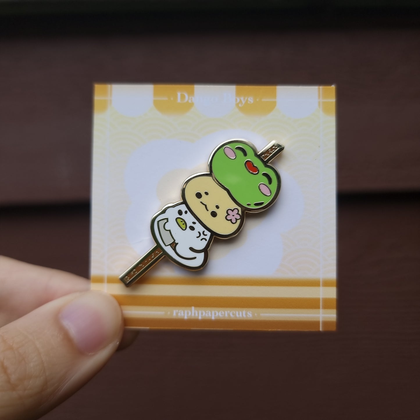Dango Boys Enamel Pin
