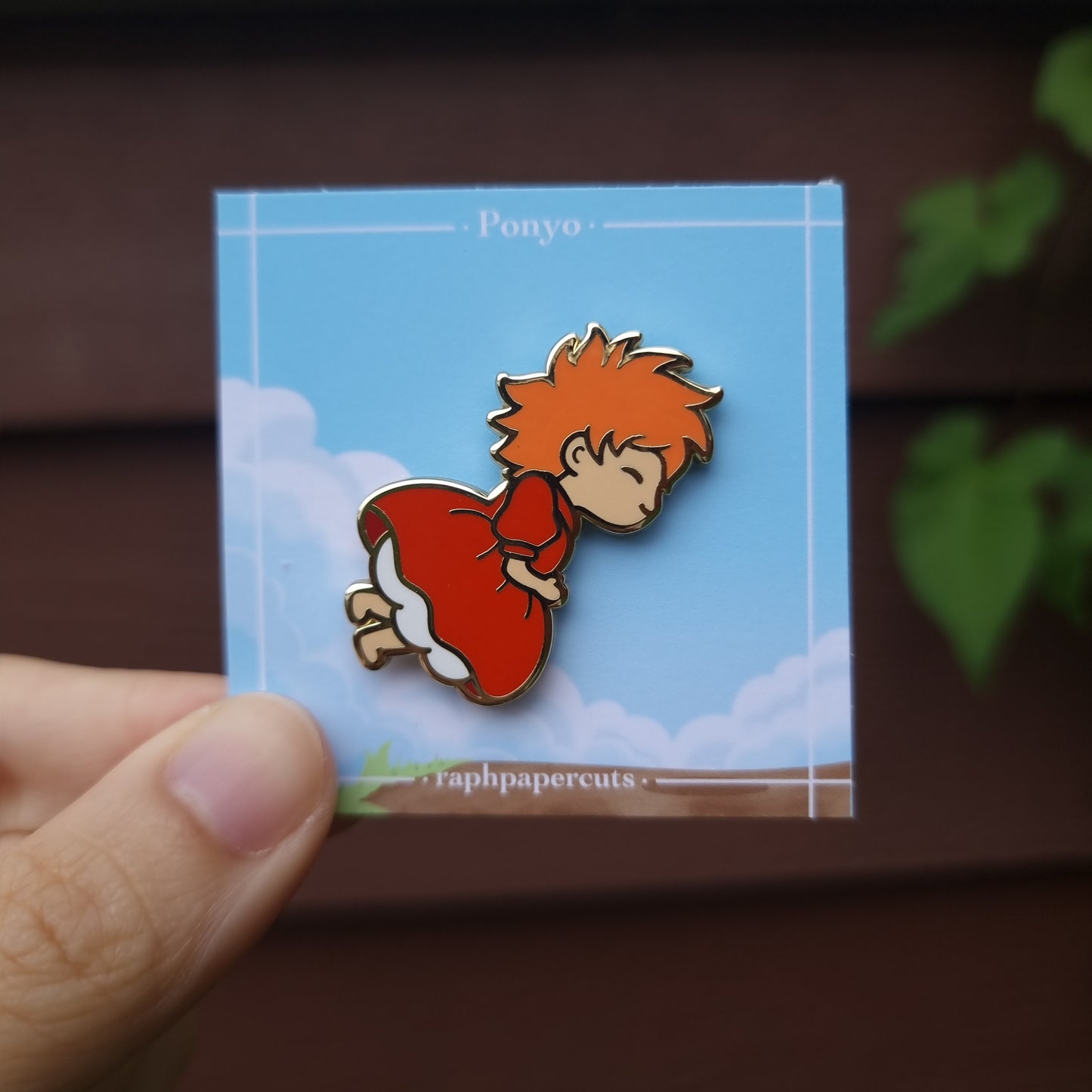 Ponyo Enamel Pin