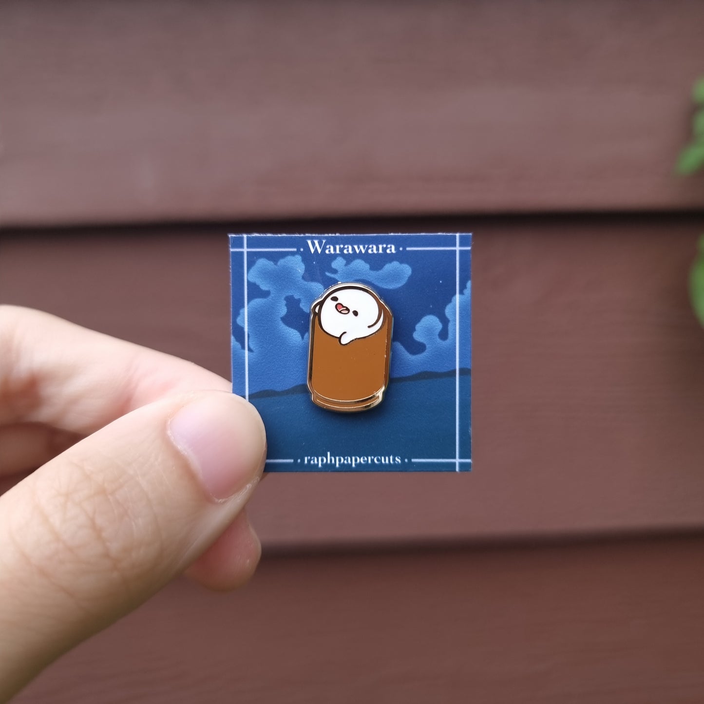 Warawara Enamel Pin