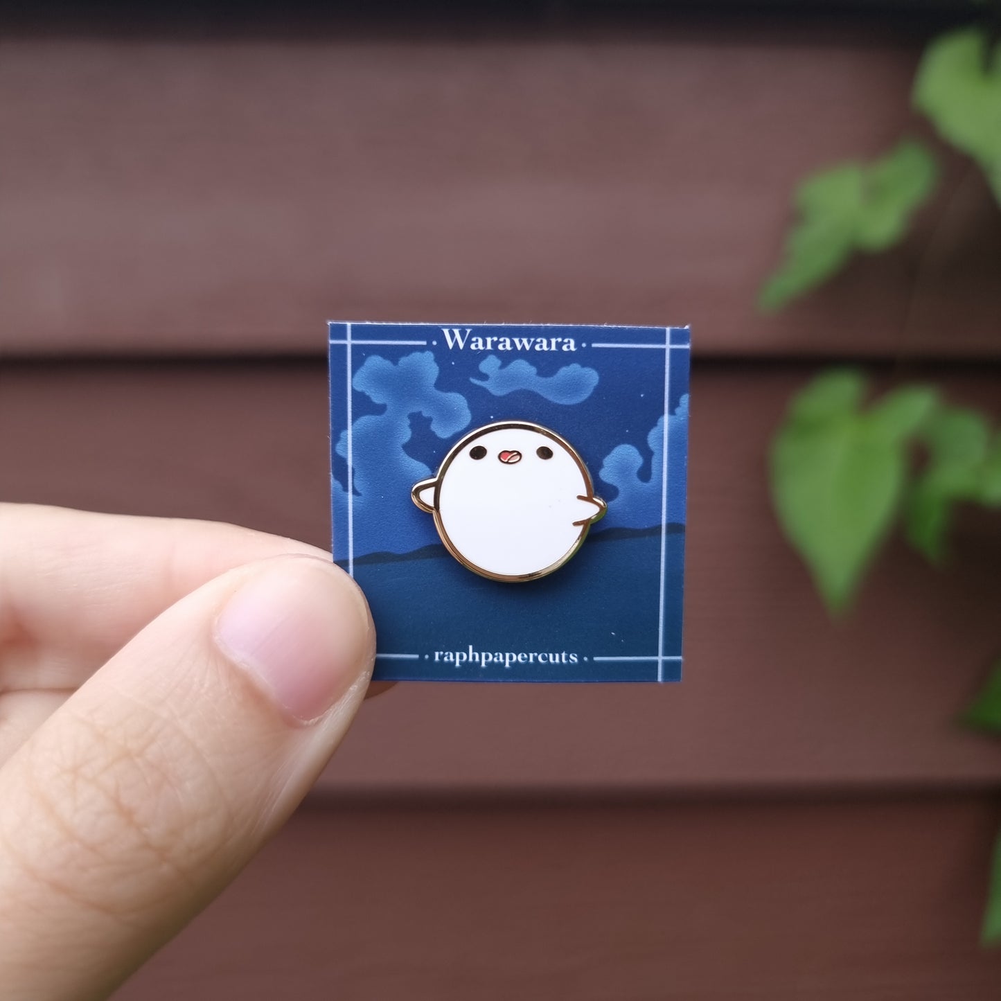 Warawara Enamel Pin