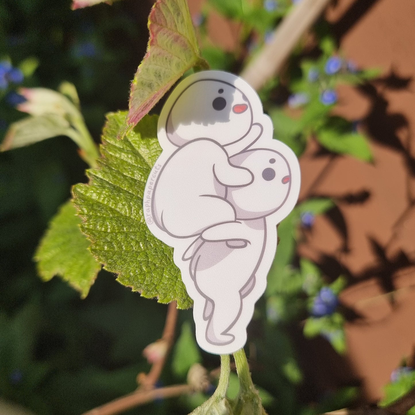 Kodama Piggyback Sticker