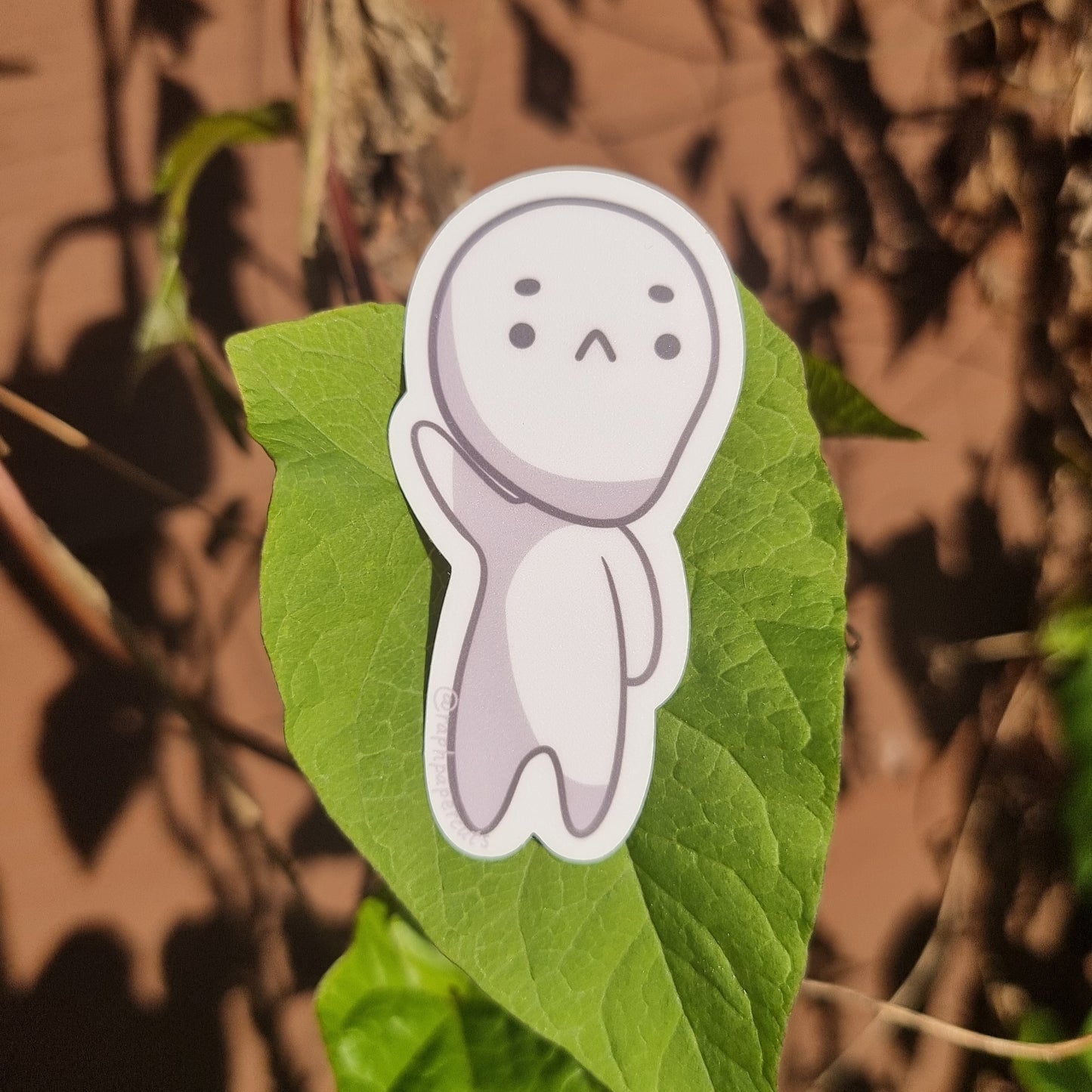 Kodama Waving Sticker