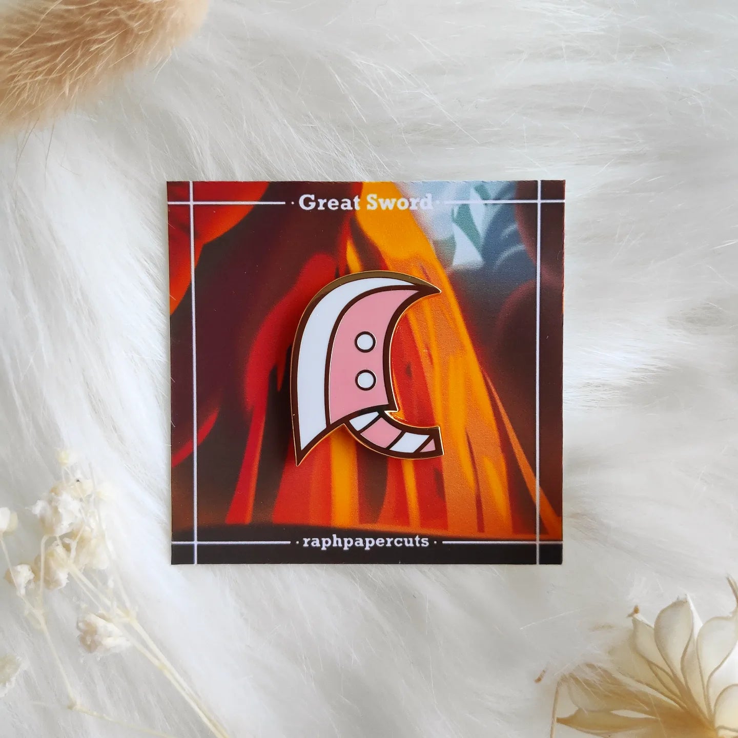 Greatsword Enamel Pin
