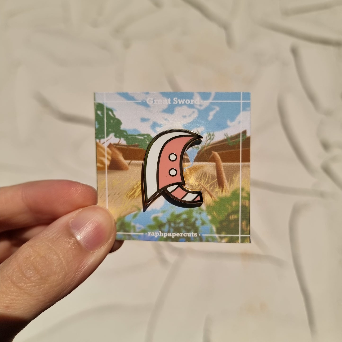 Greatsword Enamel Pin