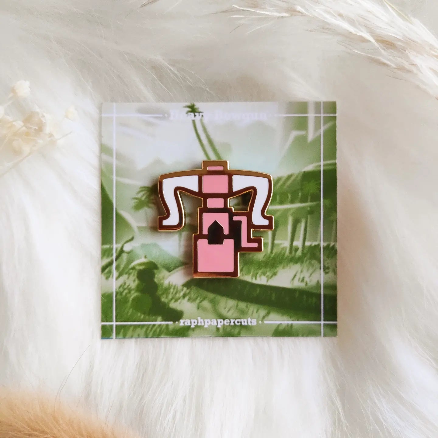 Heavy Bowgun Enamel Pin
