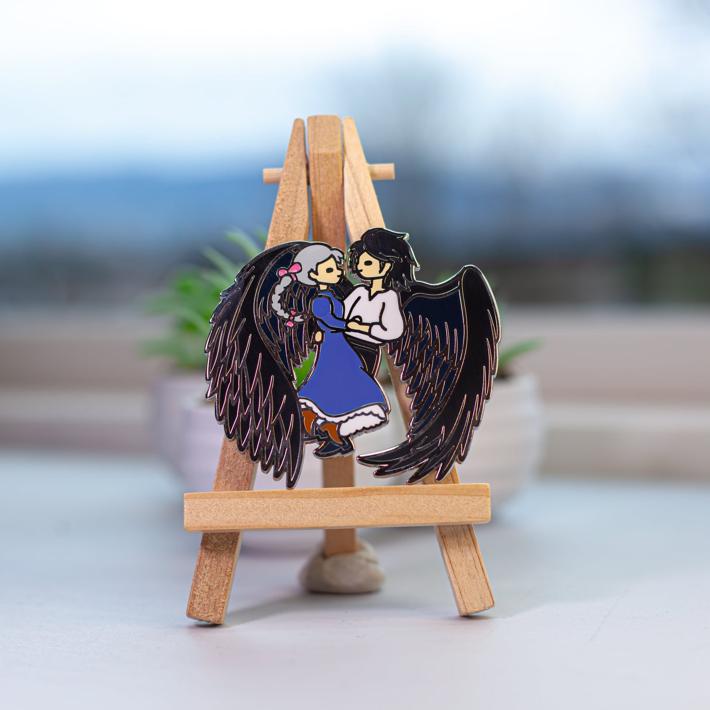 Howl Wings Pin