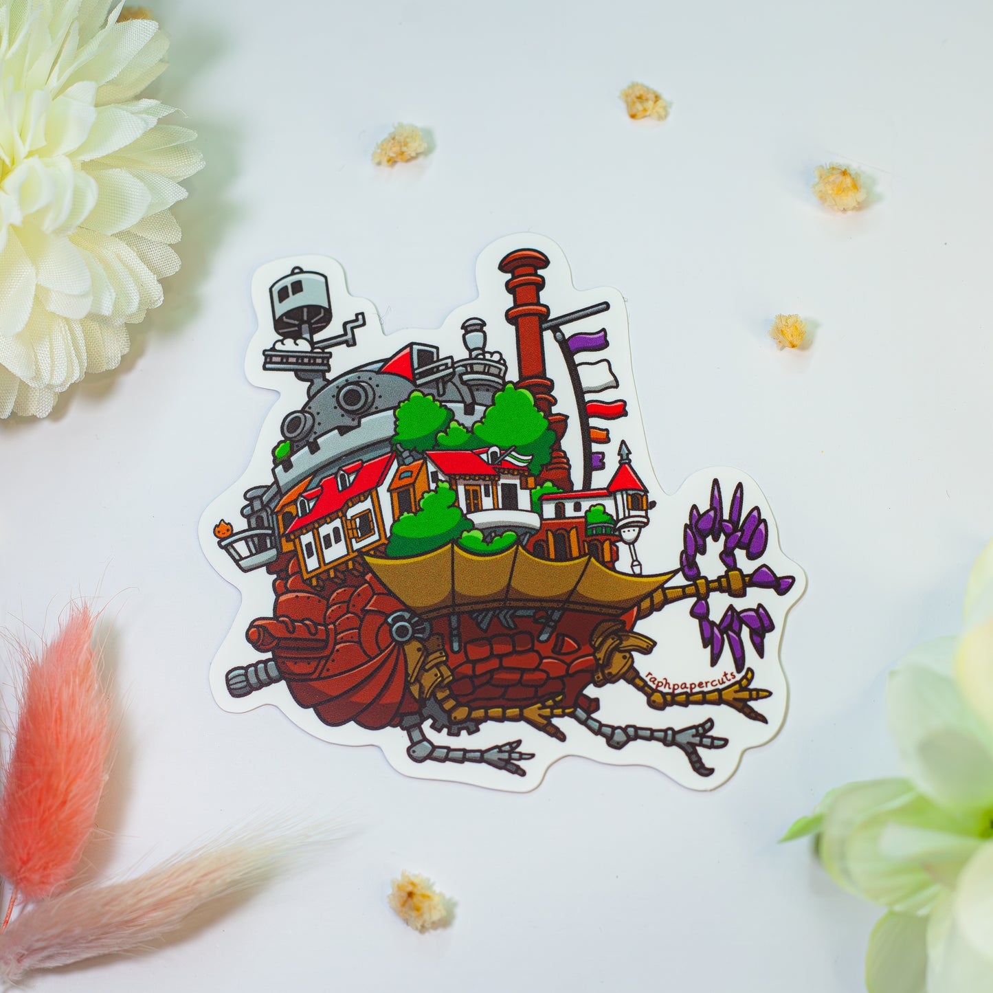Howl's Castle Sticker
