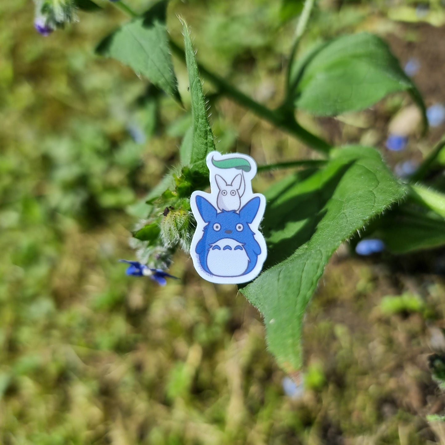 Chu & Chibi Totoro Sticker
