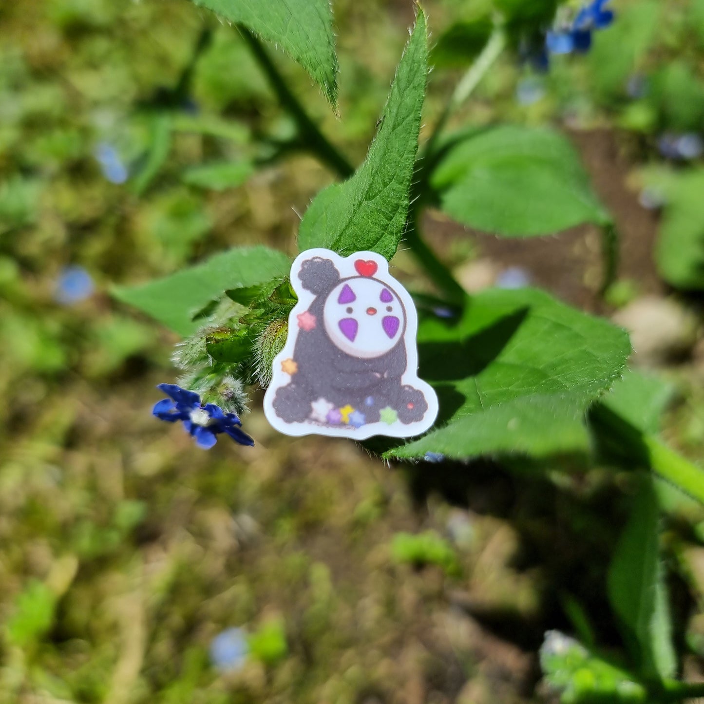 No Face Smiles Sticker