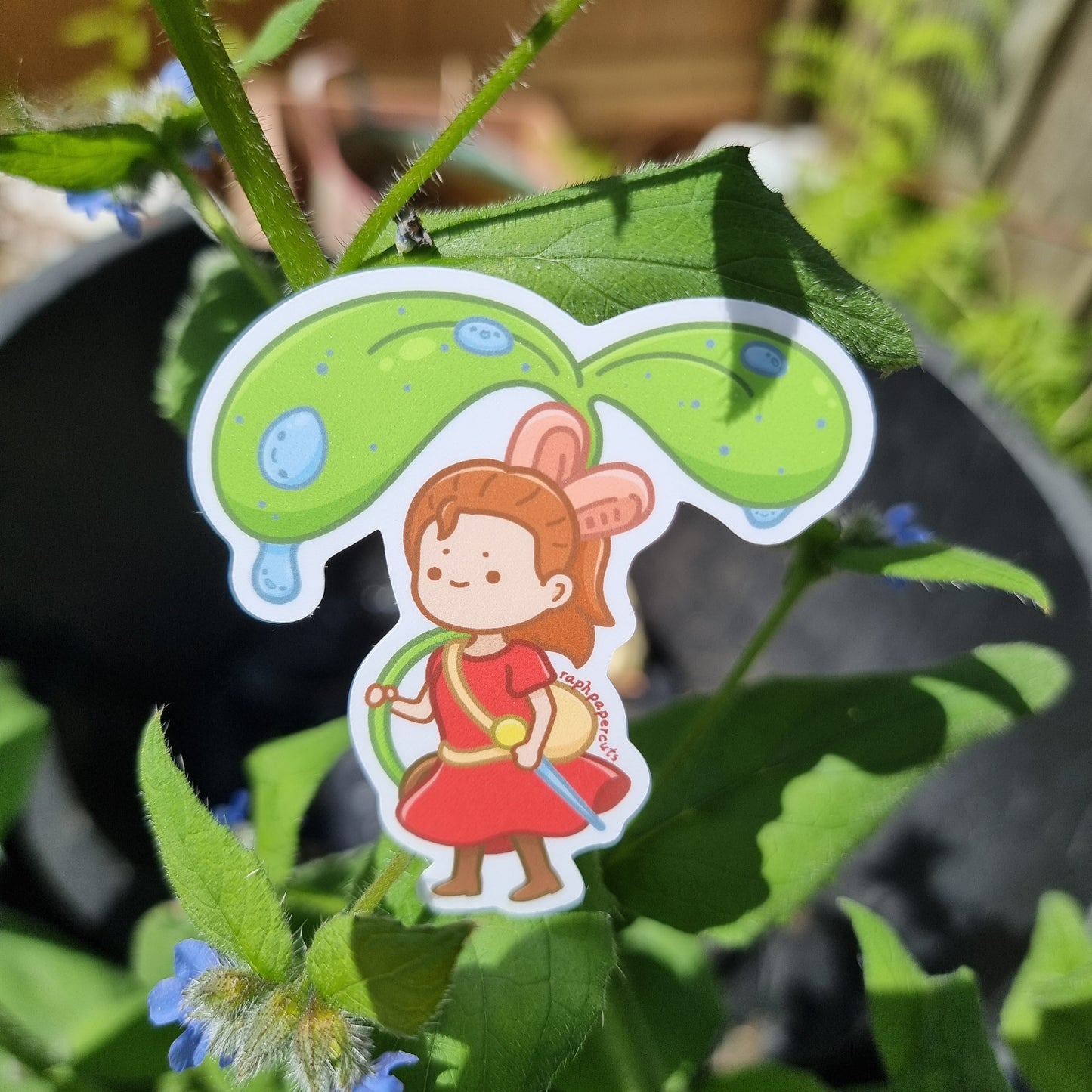 Arrietty Leaf Sticker