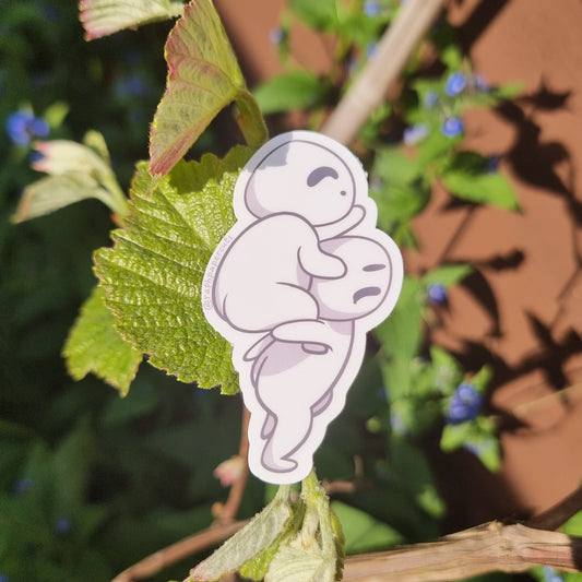 Kodama Piggyback Sticker