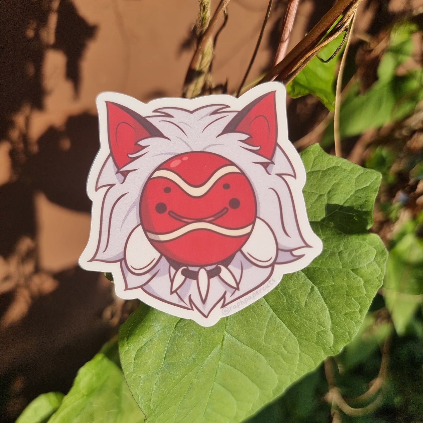 San's Mask Sticker