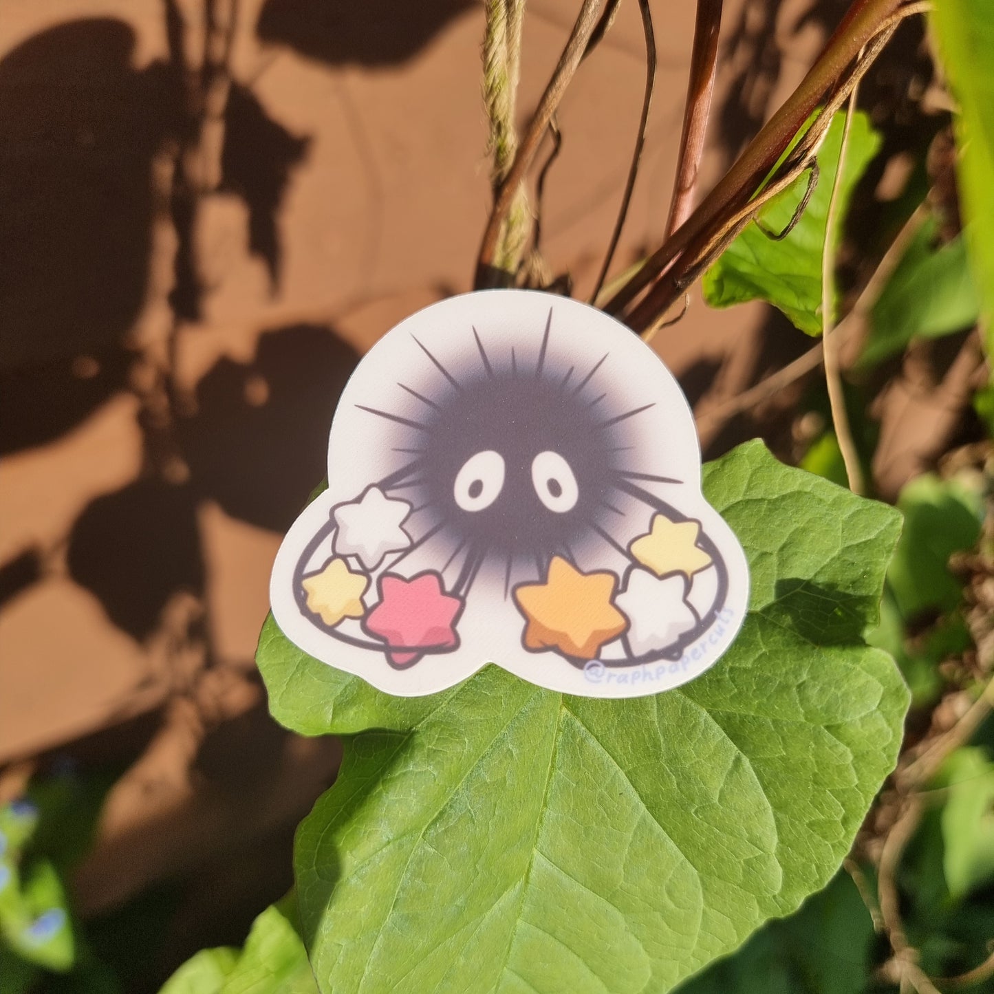 Susuwatari Stars Sticker