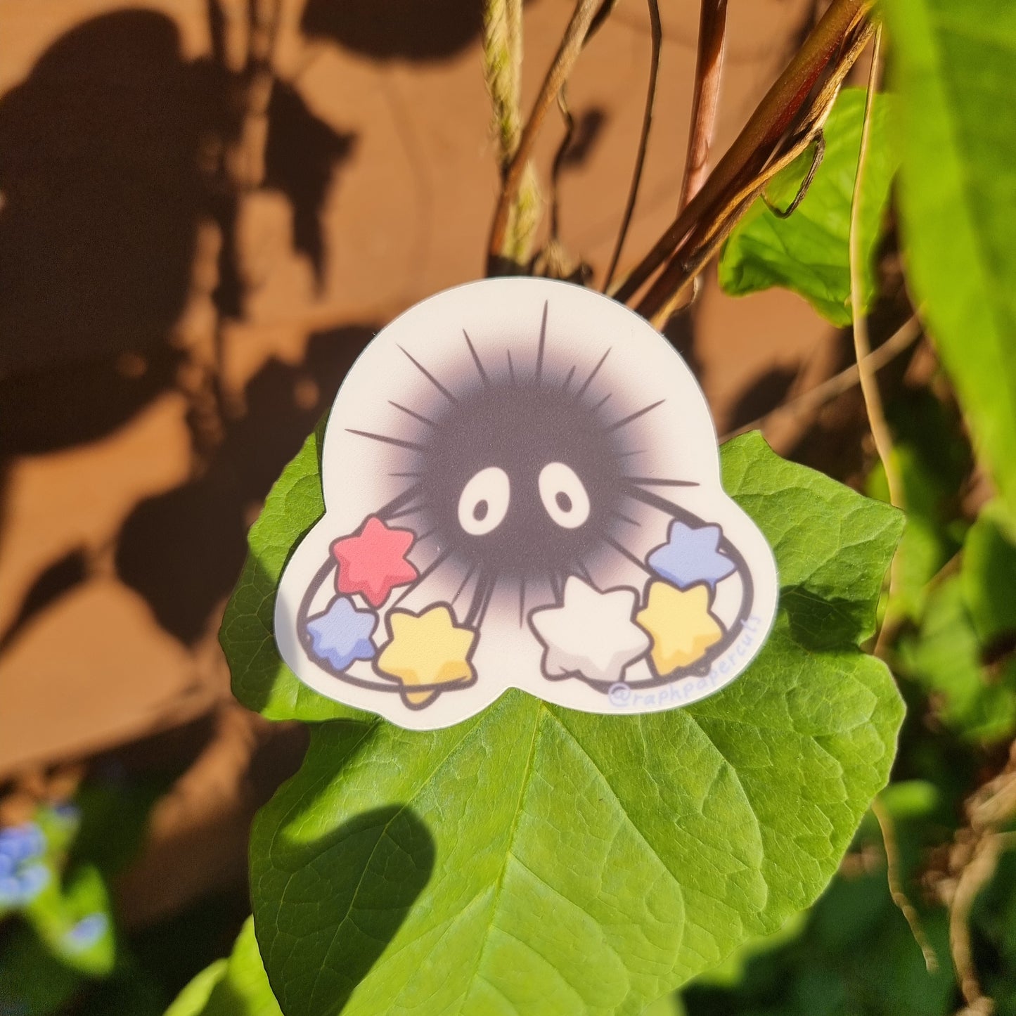 Susuwatari Stars Sticker