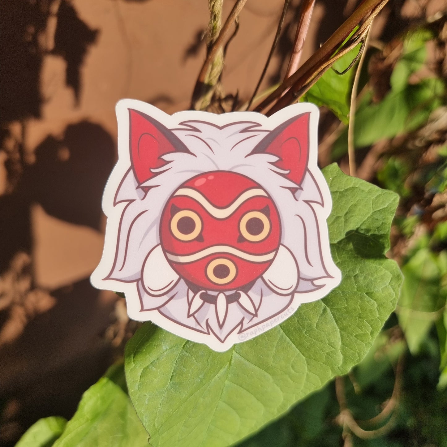 San's Mask Sticker