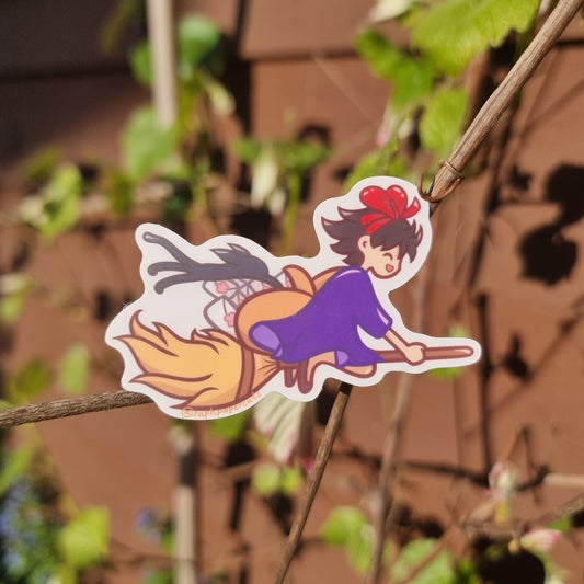 Kiki Flying Sticker