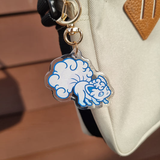 Alolan Vulpix Keychain