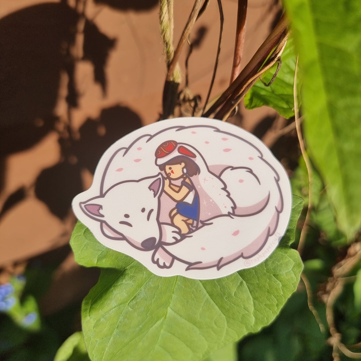 San & Moro Sleeping Sticker