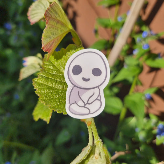 Kodama Sitting Sticker