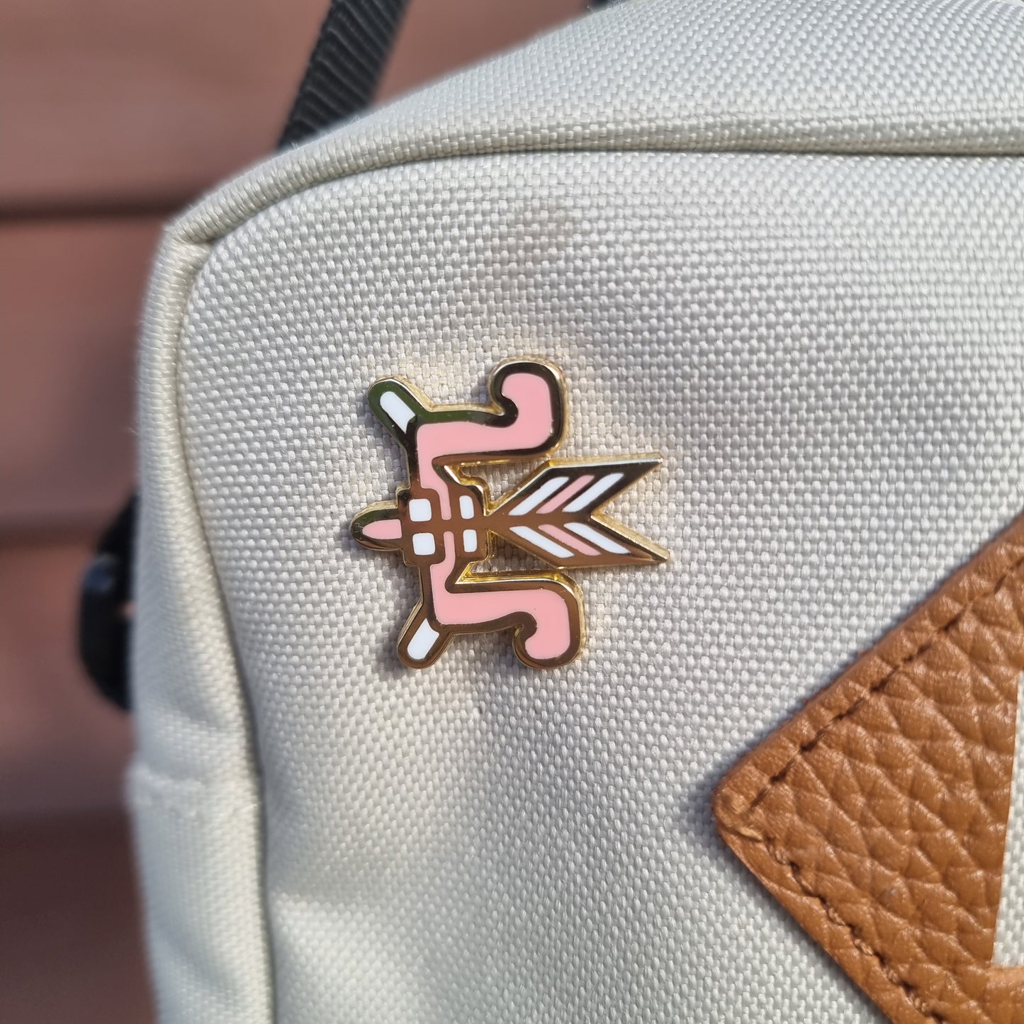 Bow Enamel Pin