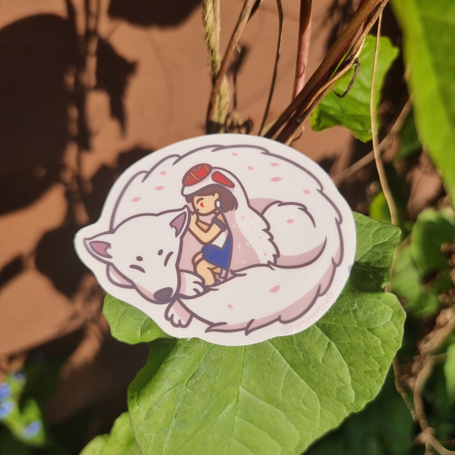 San & Moro Sleeping Sticker