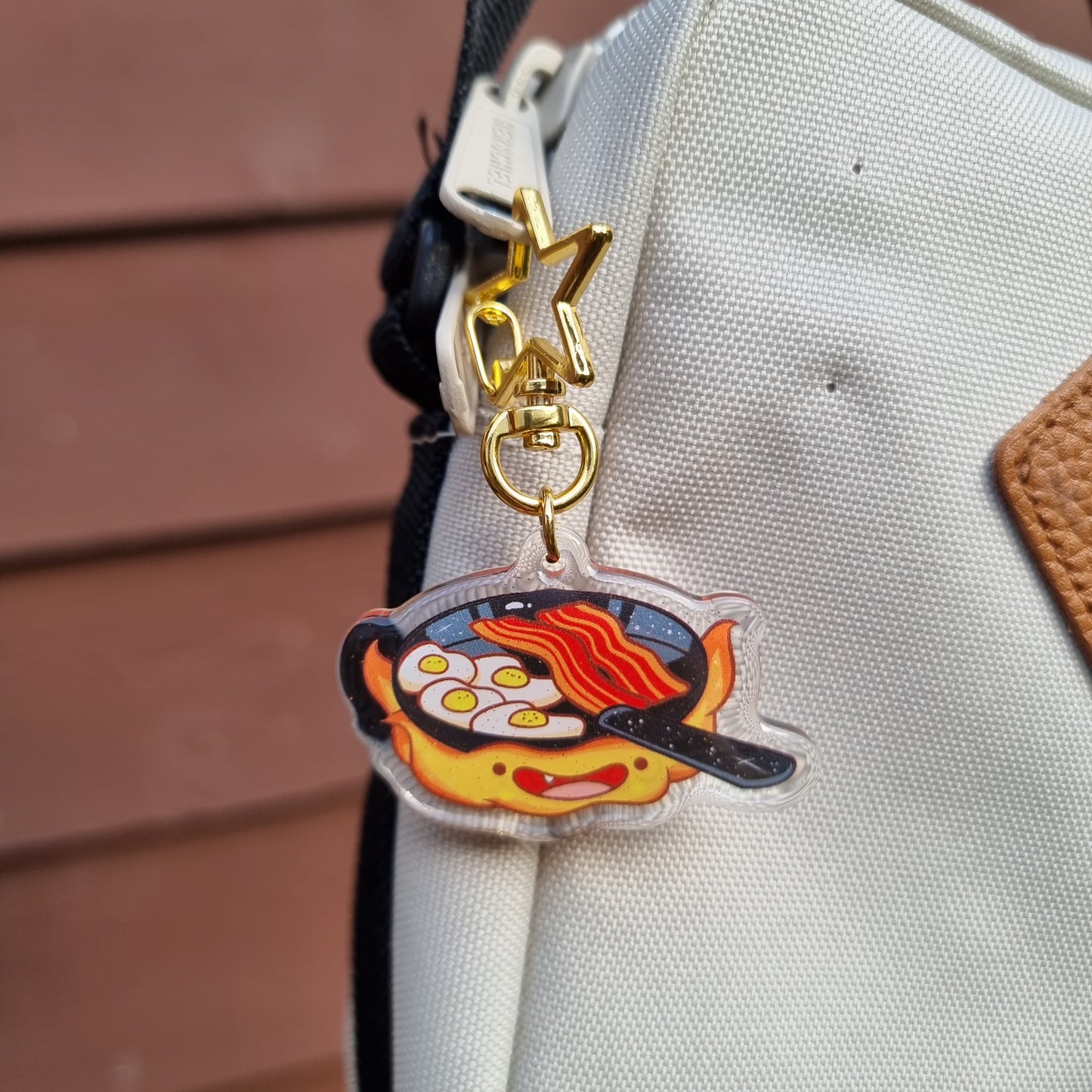 Calcifer Pan Keychain