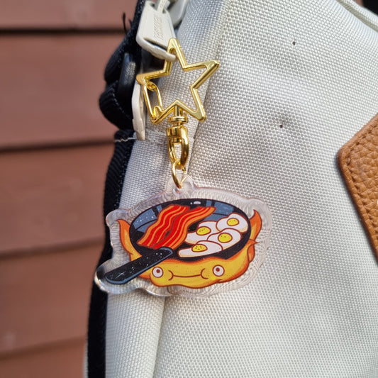 Calcifer Pan Keychain