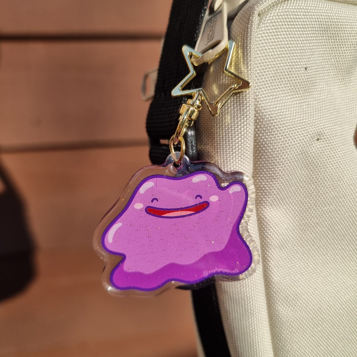 Ditto Keychain (Happy)