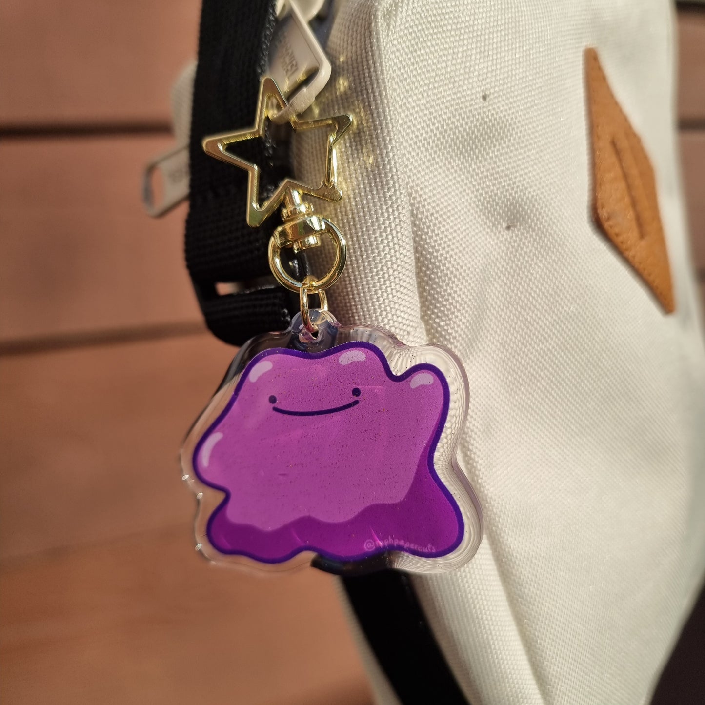 Ditto Keychain (Happy)