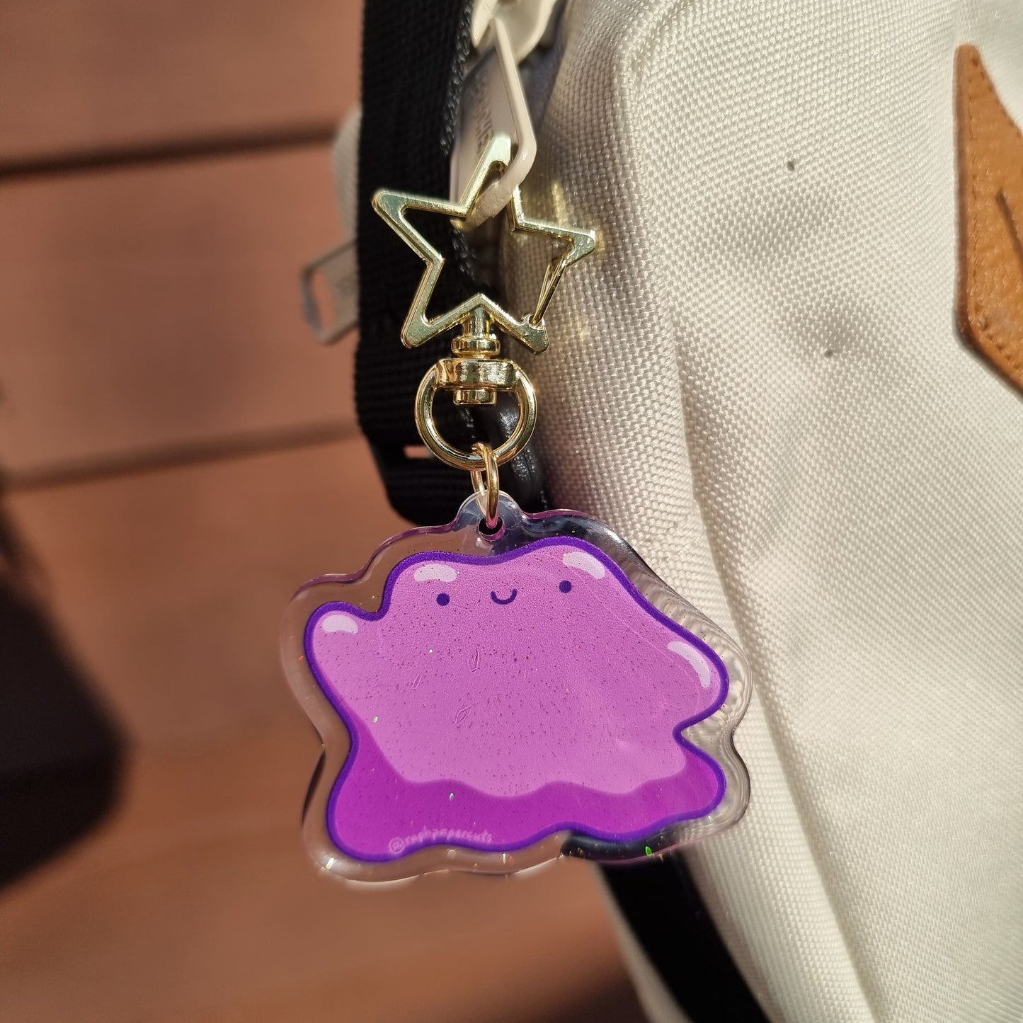 Ditto Keychain (Happy)