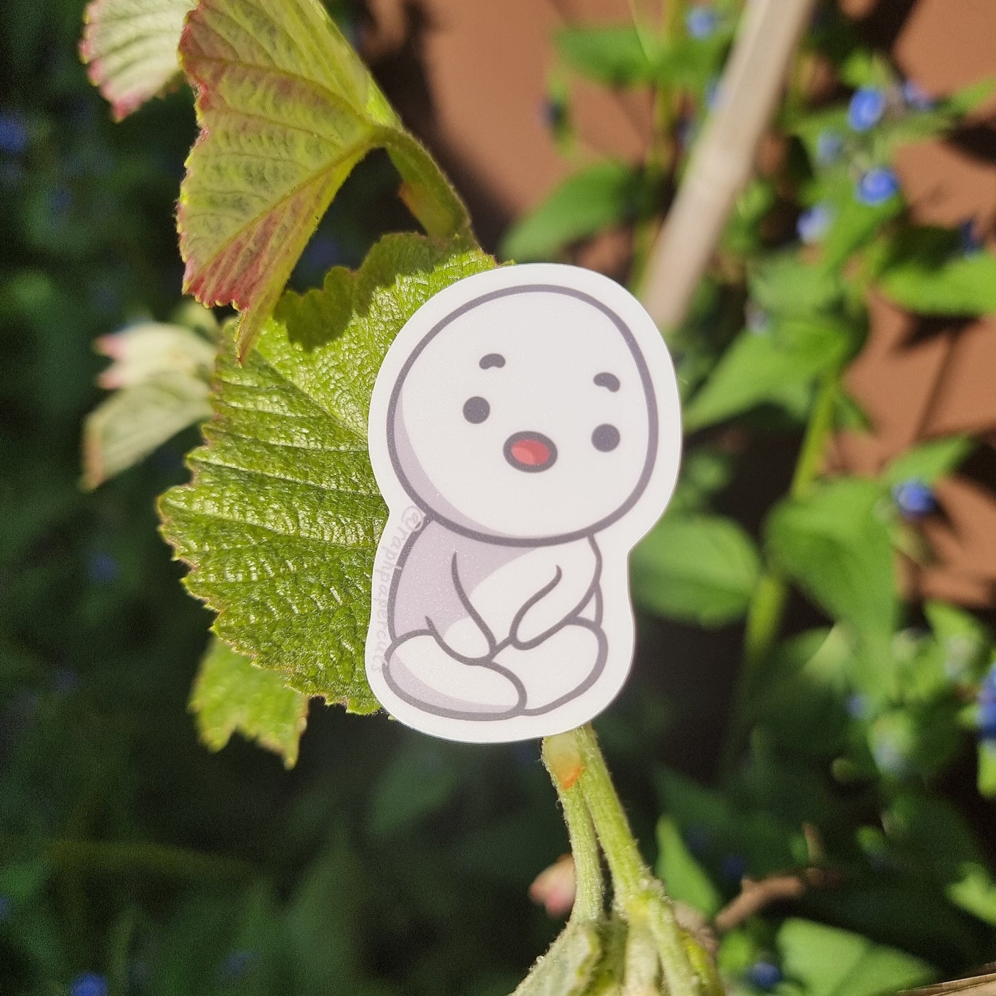 Kodama Sitting Sticker