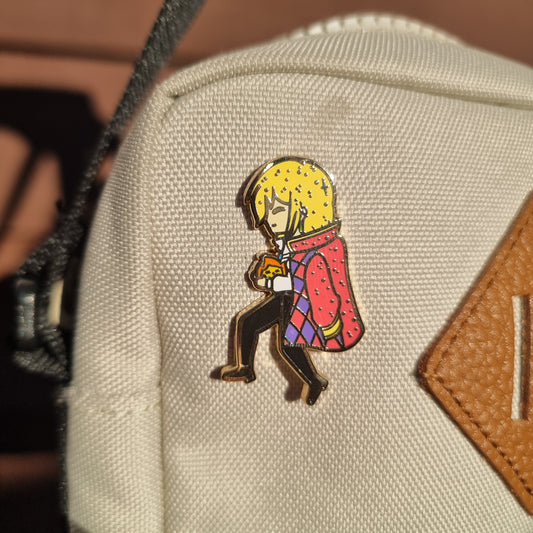 Howl Past Enamel Pin