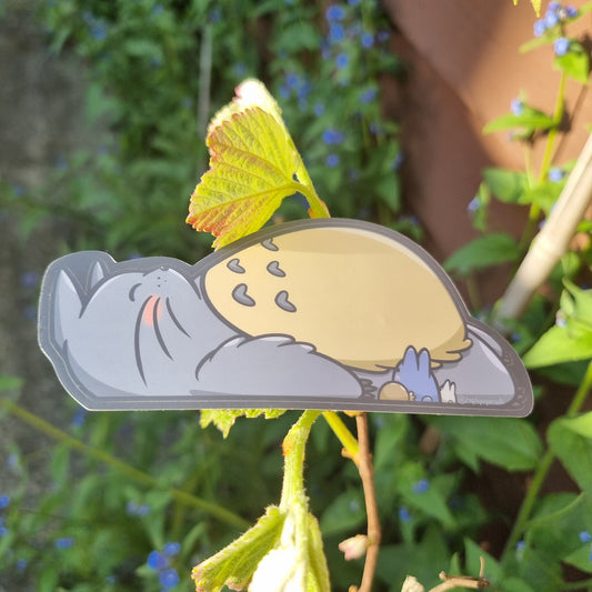 Totoro Sleeping Decal