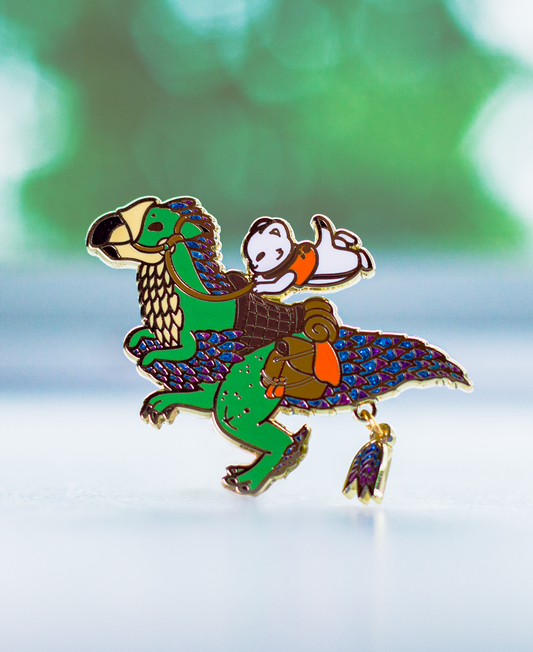Seikret Enamel Pin