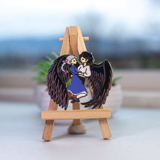 Howl Wings Pin
