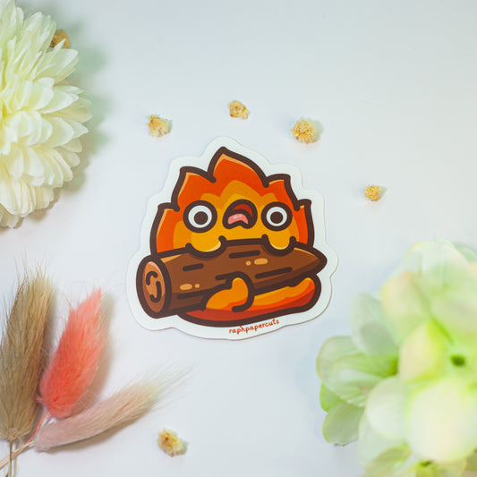 Calcifer Hanging Sticker