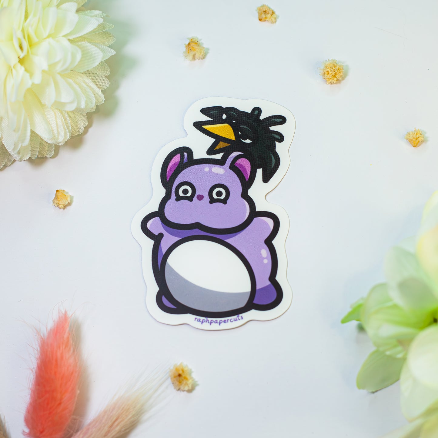 Mouse & Fly Sticker