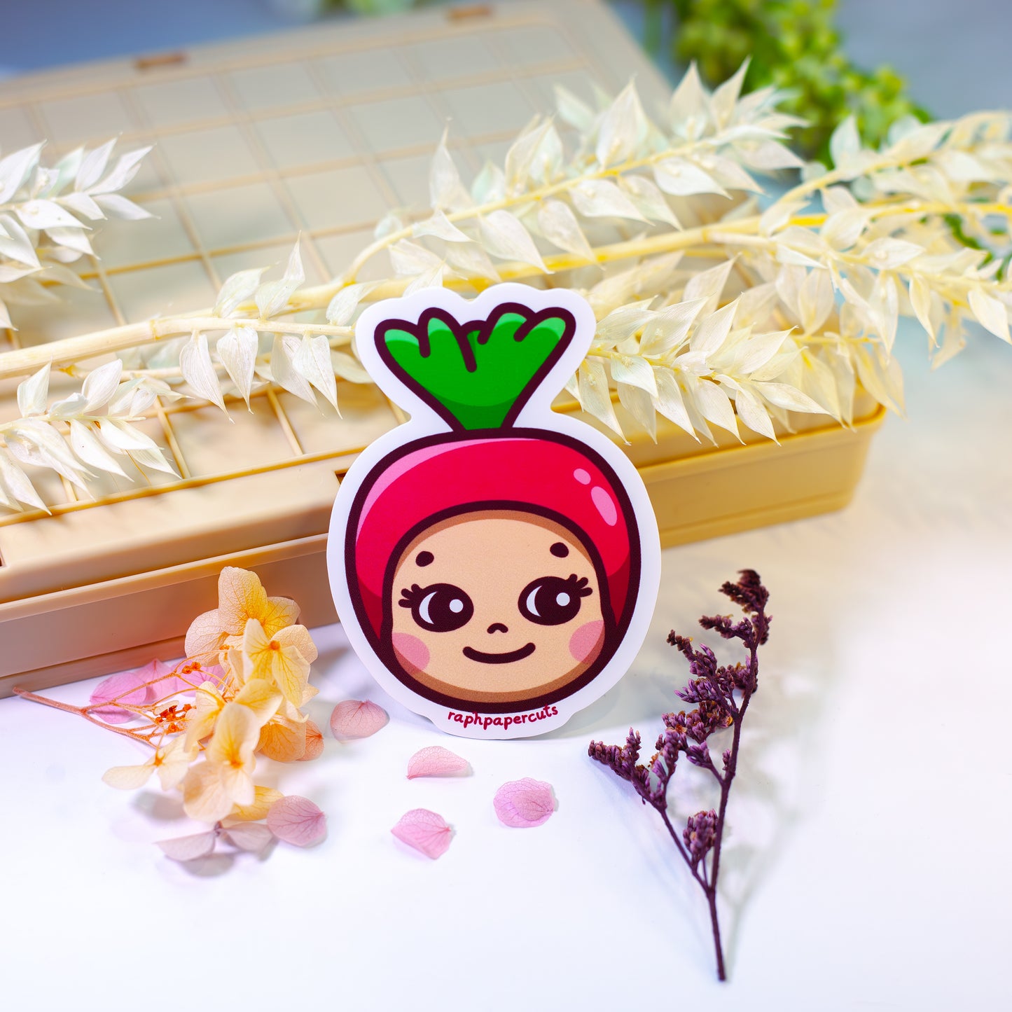 Sonny Angel Radish Sticker