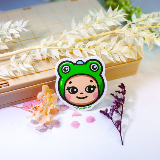 Sonny Angel Frog Sticker