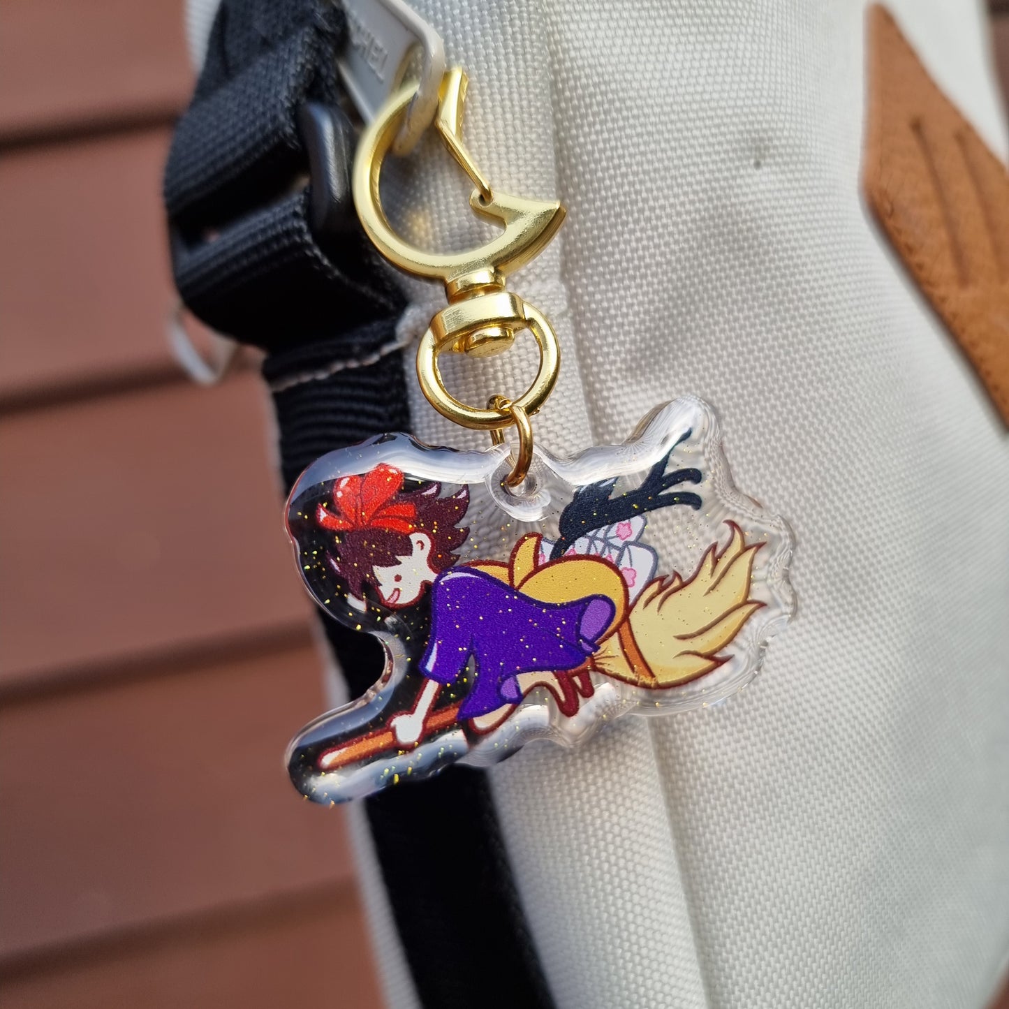 Kiki Flying Keychain