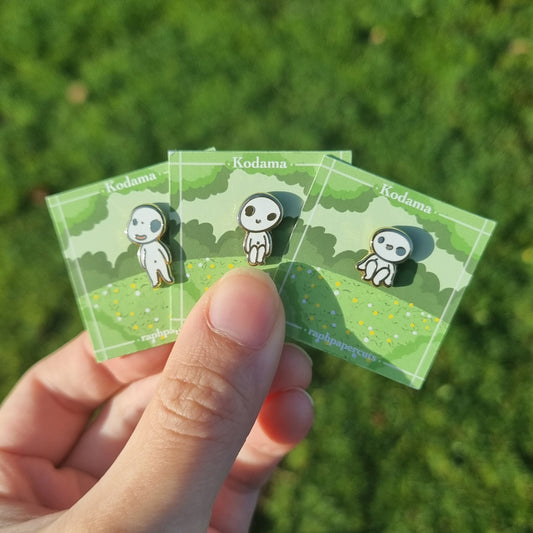 Kodama Trio Enamel Pin Set