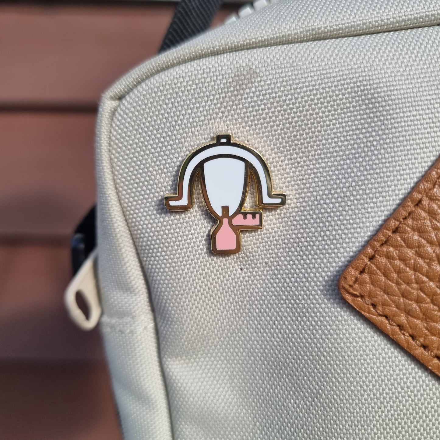 Light Bowgun Enamel Pin