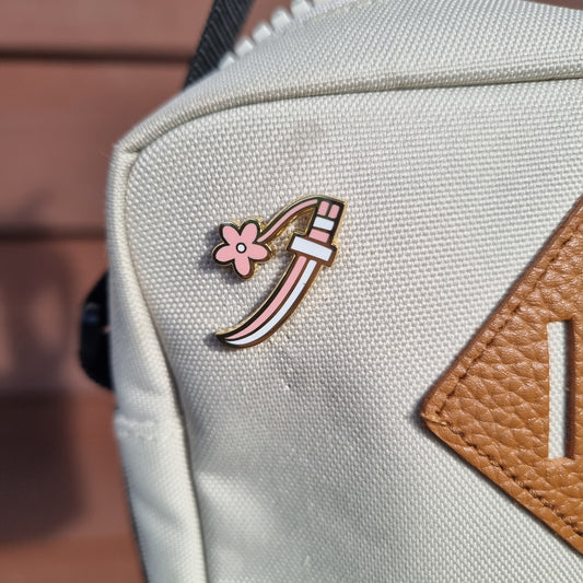 Longsword Enamel Pin