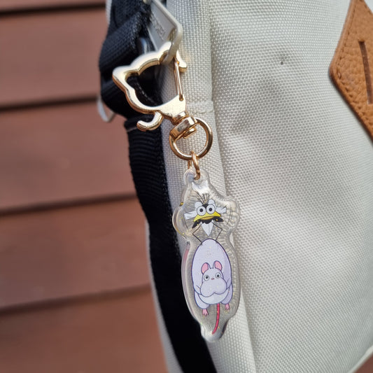 Mouse & Fly Keychain