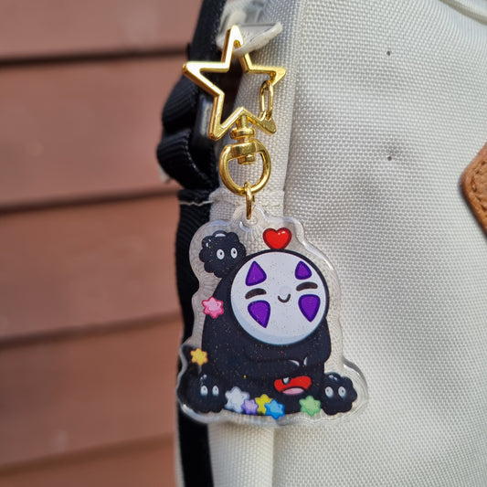 No Face Smiles Keychain