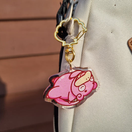 Slowpoke Keychain