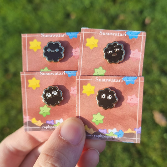 Susuwatari Quartet Enamel Pin Set