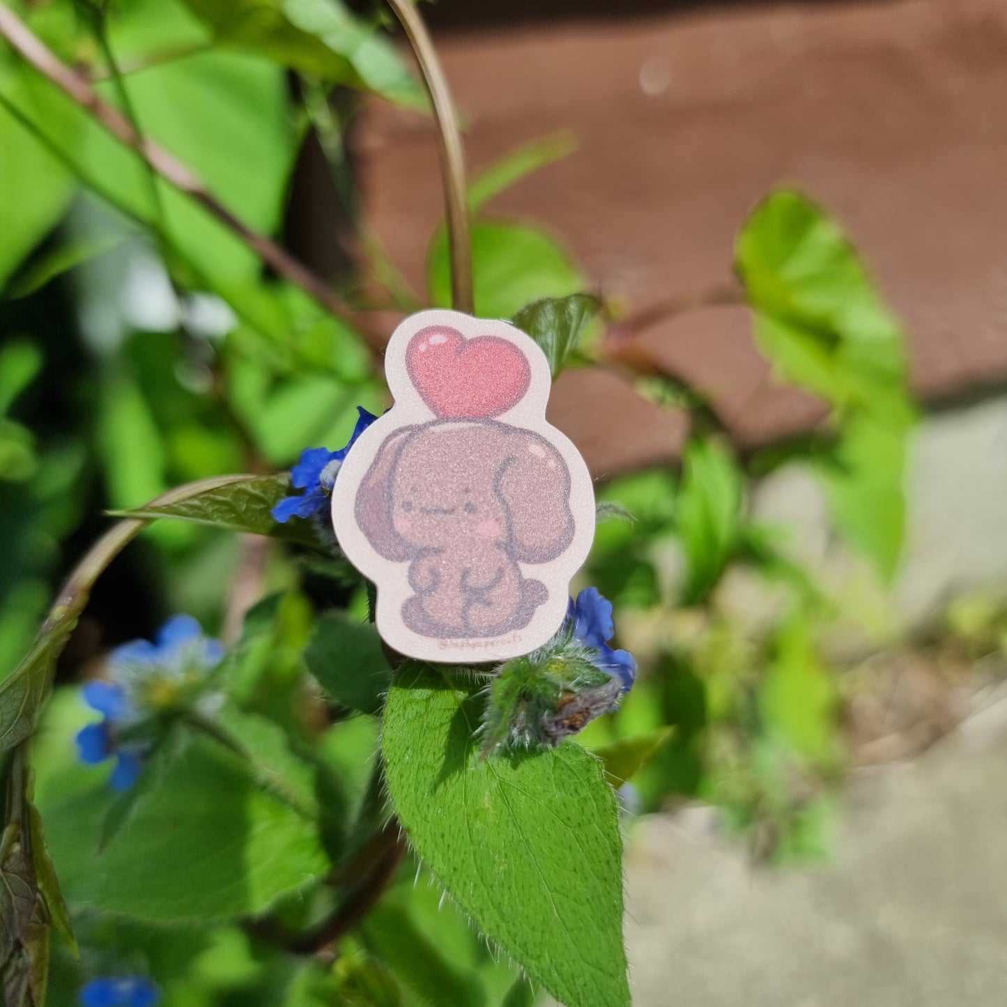 Mochi Heart Sticker